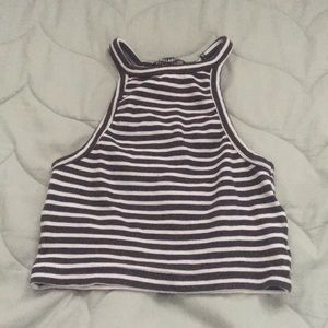 Stripped crop top